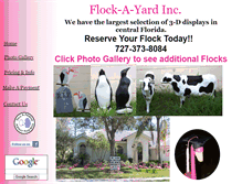 Tablet Screenshot of flockayard.com